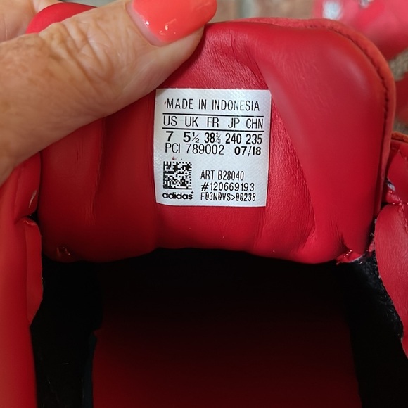 Adidas Superstar X Farm Red Pineapple Sneakers - Picture 10 of 10